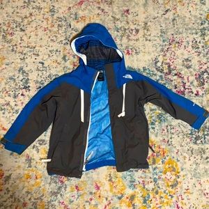 North Face HyVent waterproof jacket.